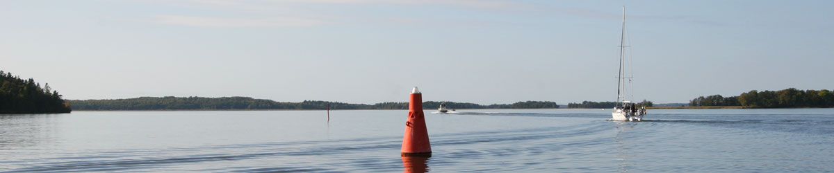 Segelbåt på Mälaren. Foto: Christina Wallnér